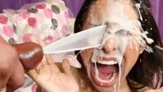 Nataly Rossa Gets a Huge Fake Facial
